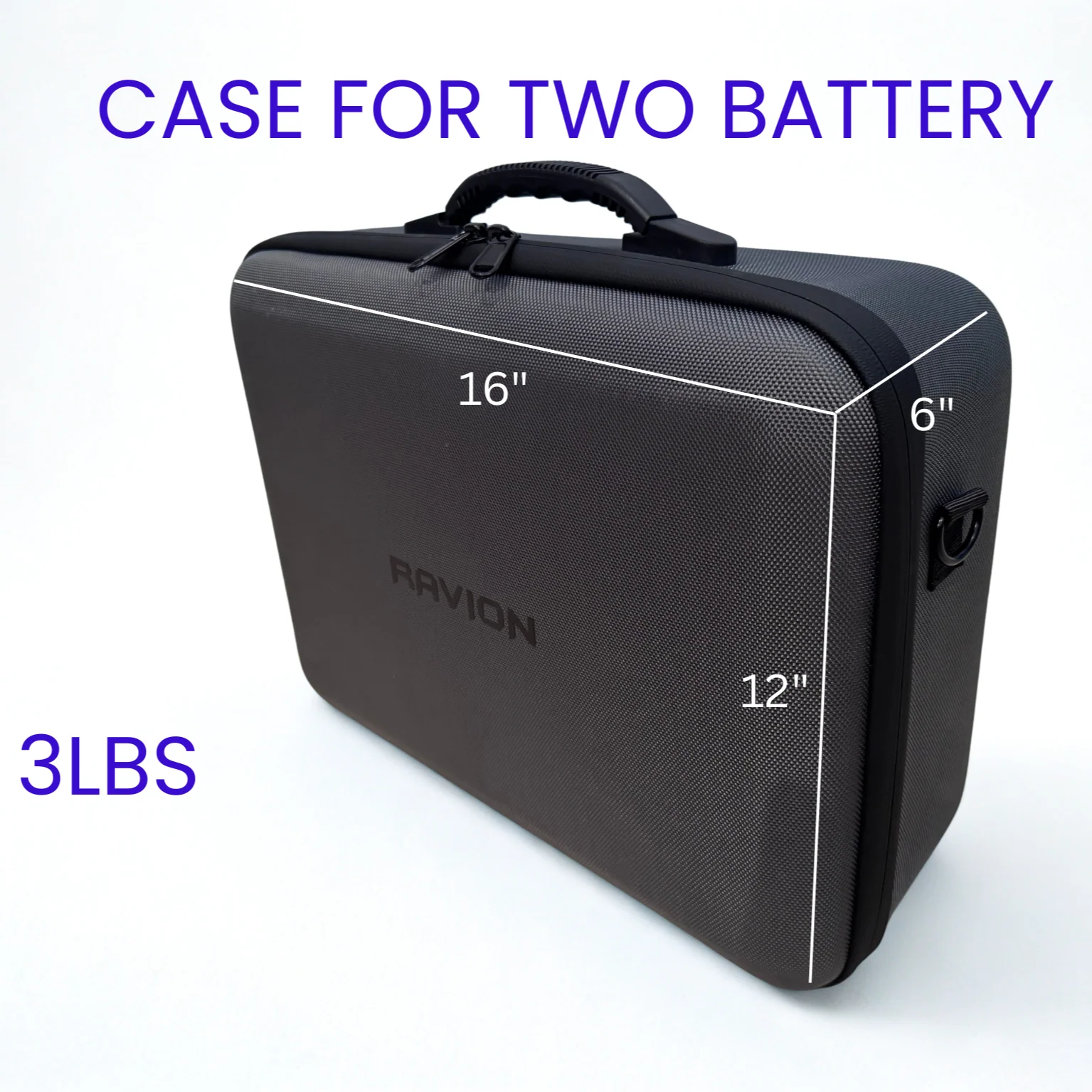 Ravion® Battery Travel Case for Starlink Mini - Image 6