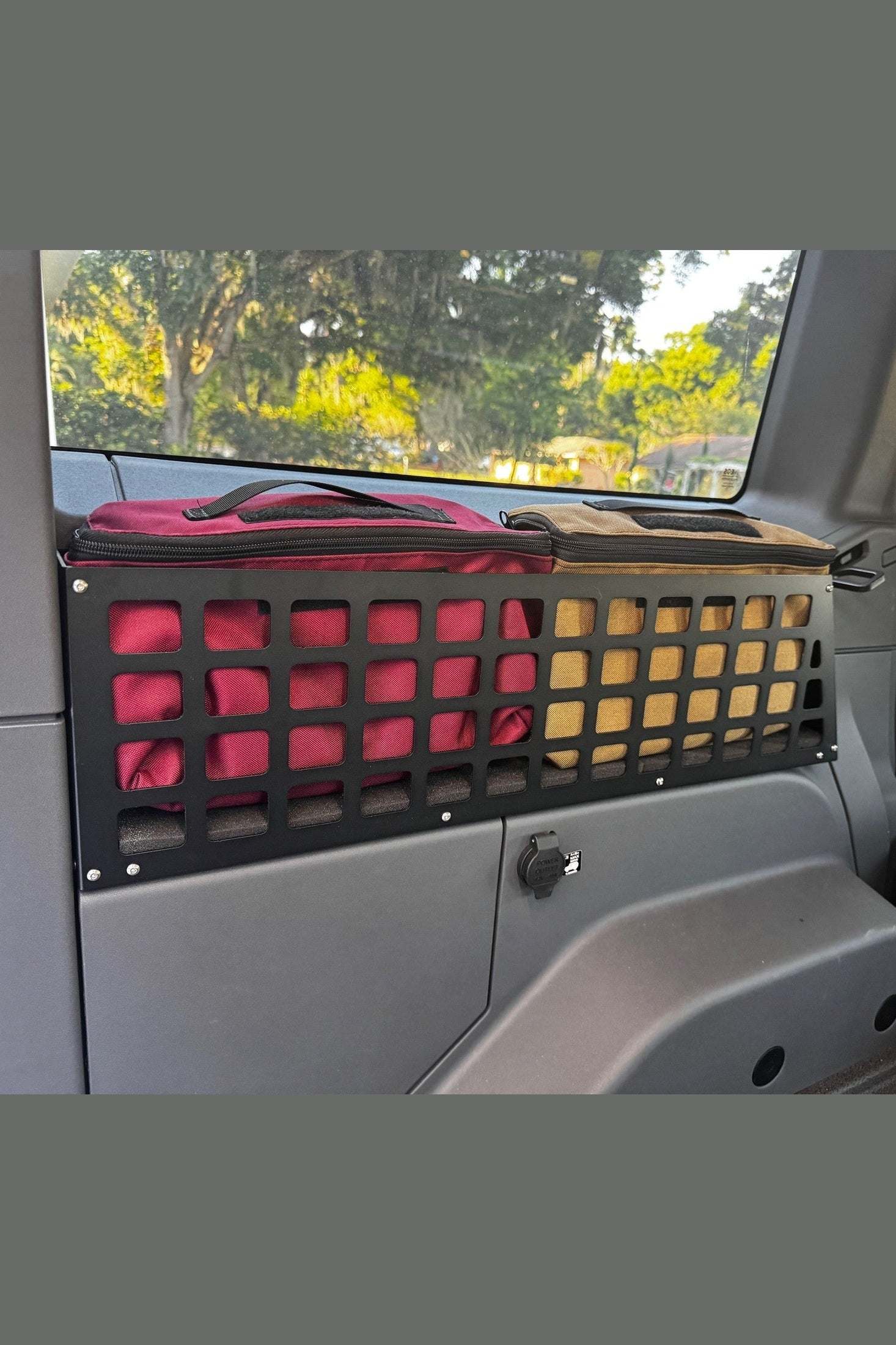 Premium Rear Loadspace Molle Storage Bin Bags Set for Car Organization - Image 3