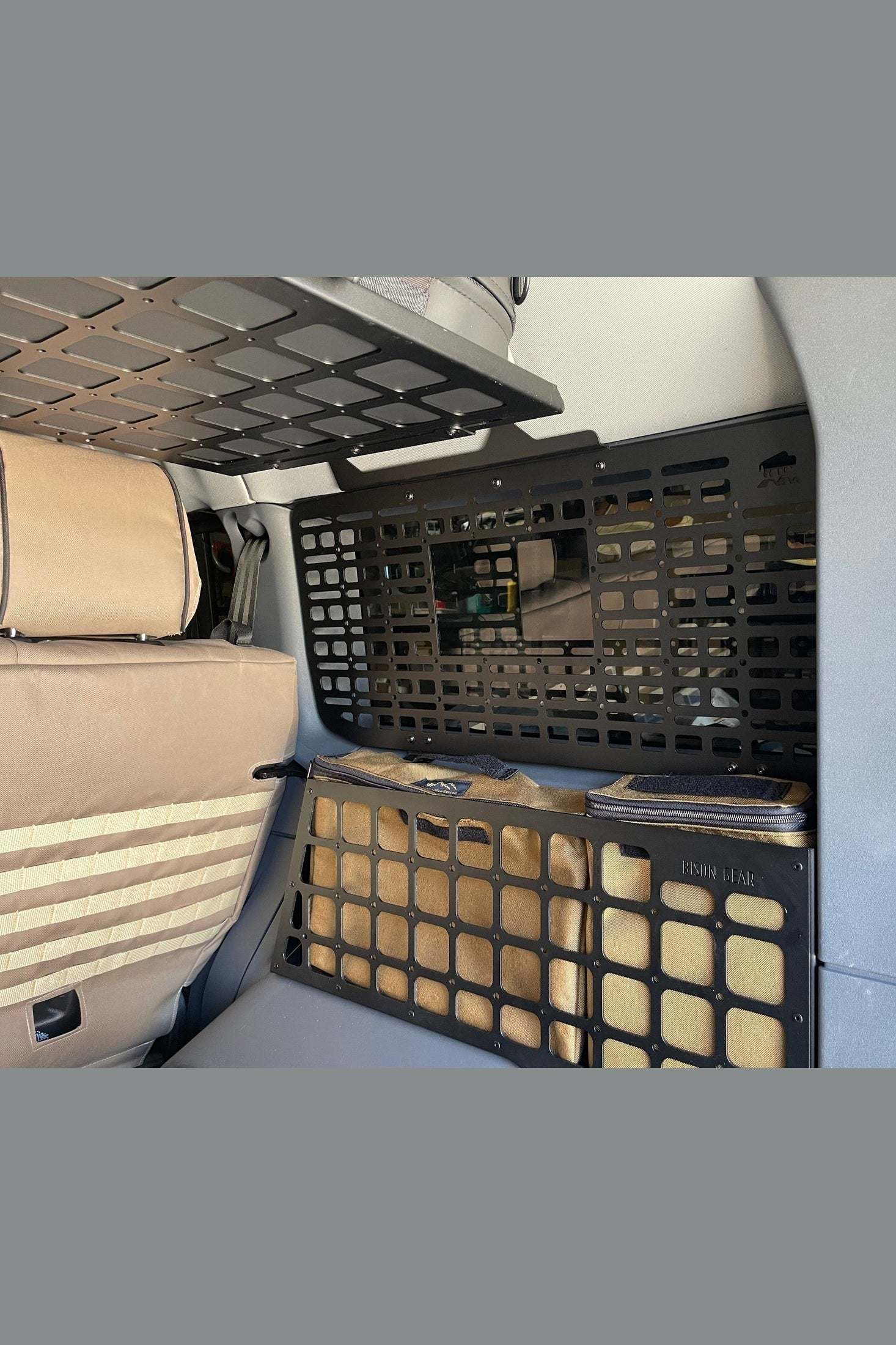 Premium Rear Loadspace Molle Storage Bin Bags Set for Car Organization - Image 7