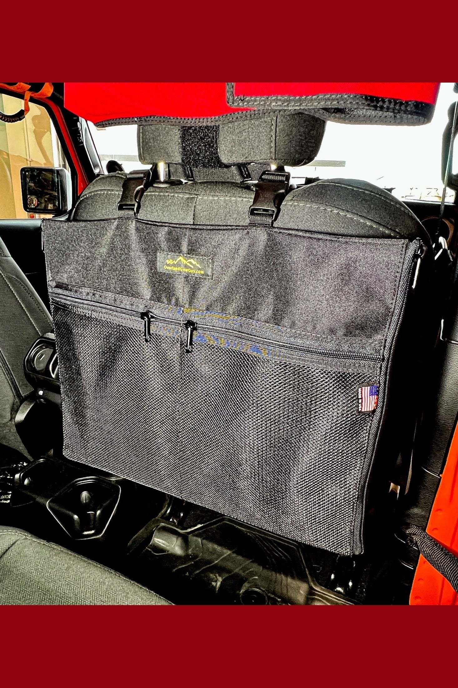Road Atlas, Laptop/Tablet Seatback Pouch - Image 14