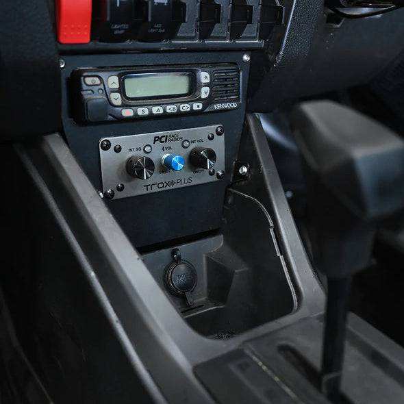 RZR Pro 2022-2024 Series Vertical Radio and Intercom Bracket - Image 2