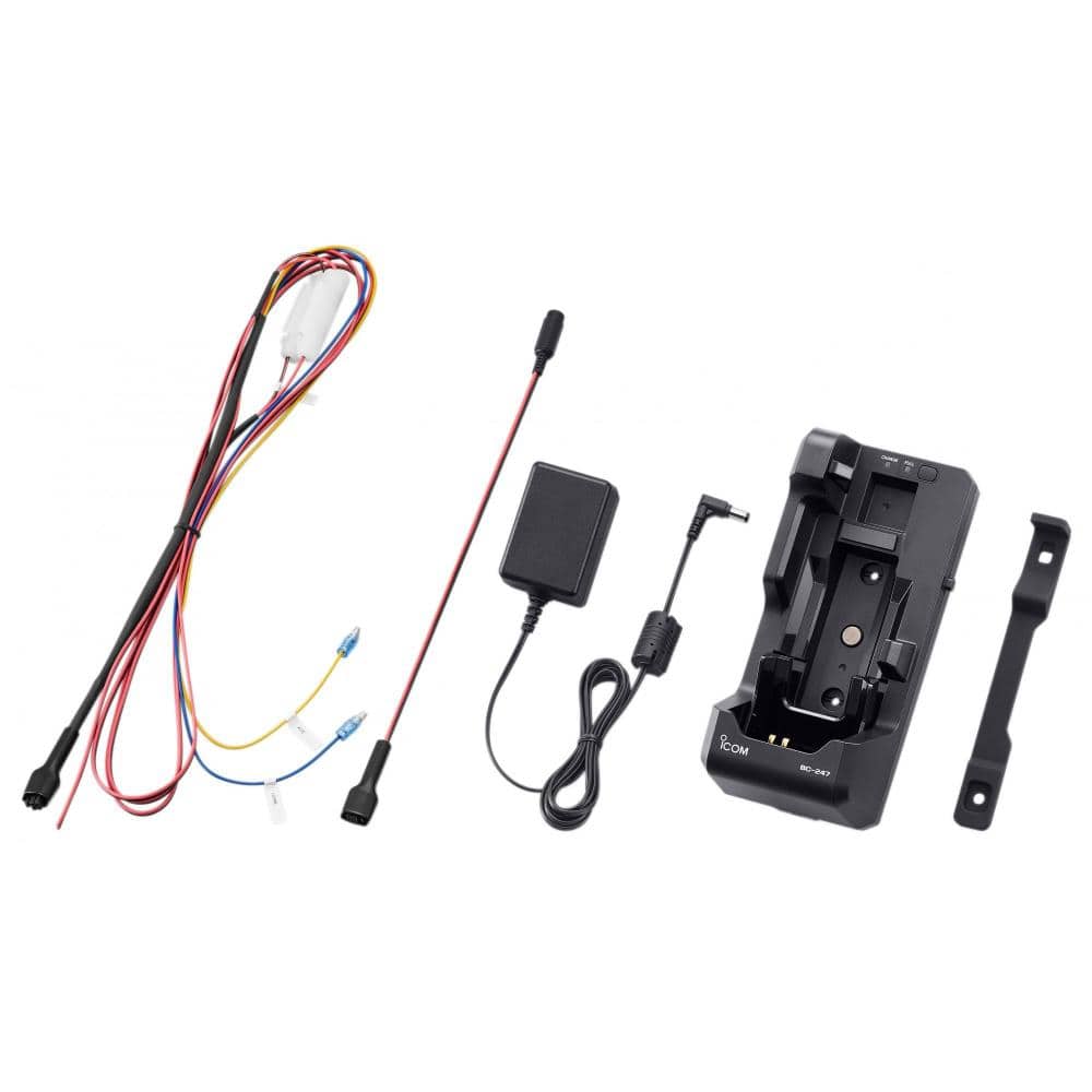Icom SAT100 Charging Cradle for Vehicle, Vessel, Building Support - Image 3