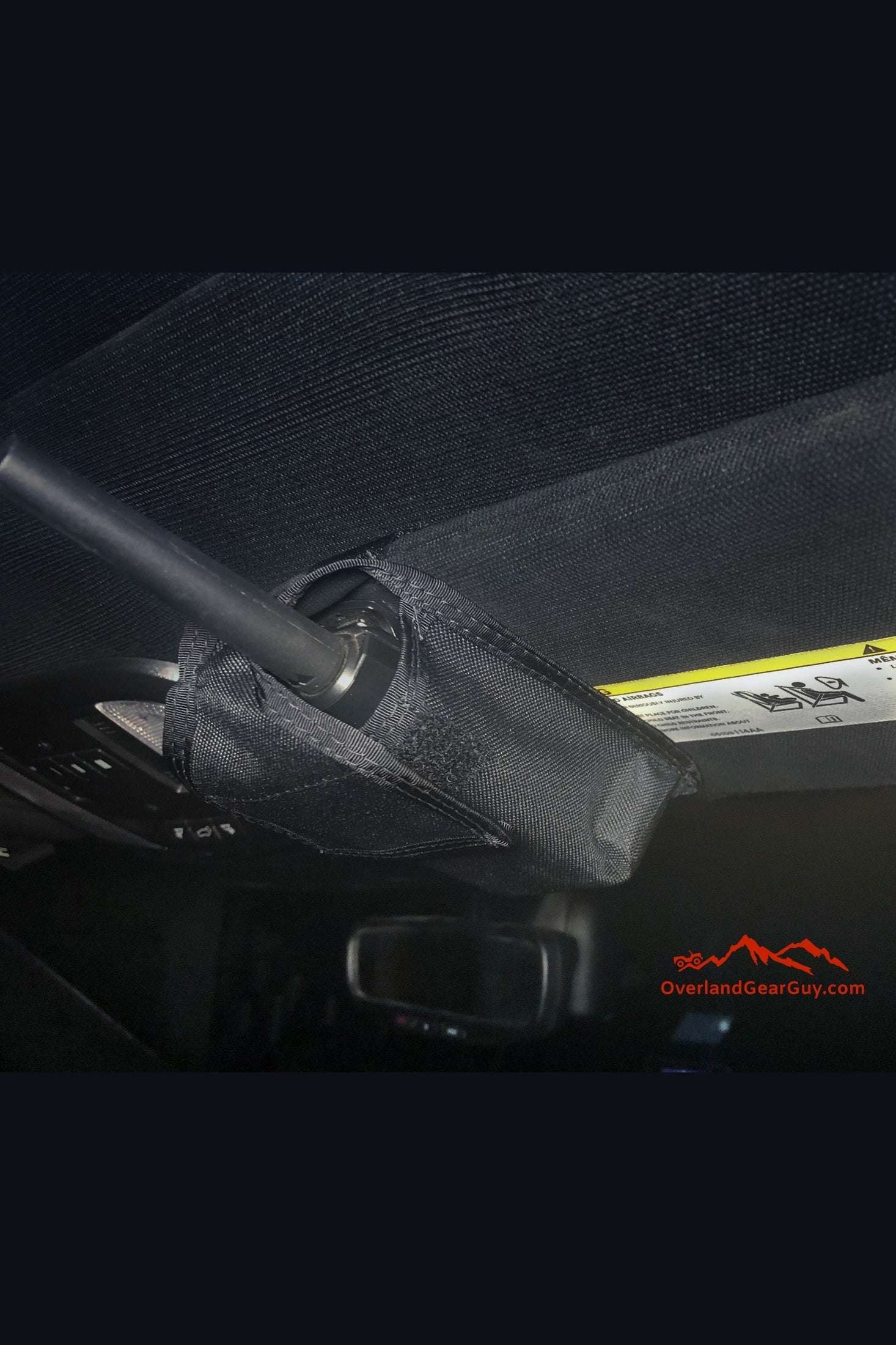 Sun Visor Radio Pouch - Image 3