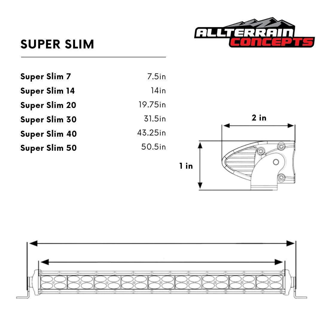 SUPER SLIM SERIES Light Bars - Image 2