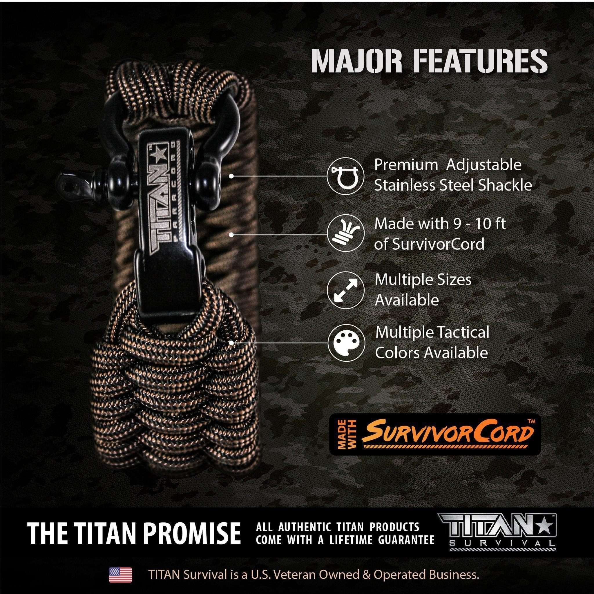 SurvivorCord Paracord Survival Bracelets - Image 3