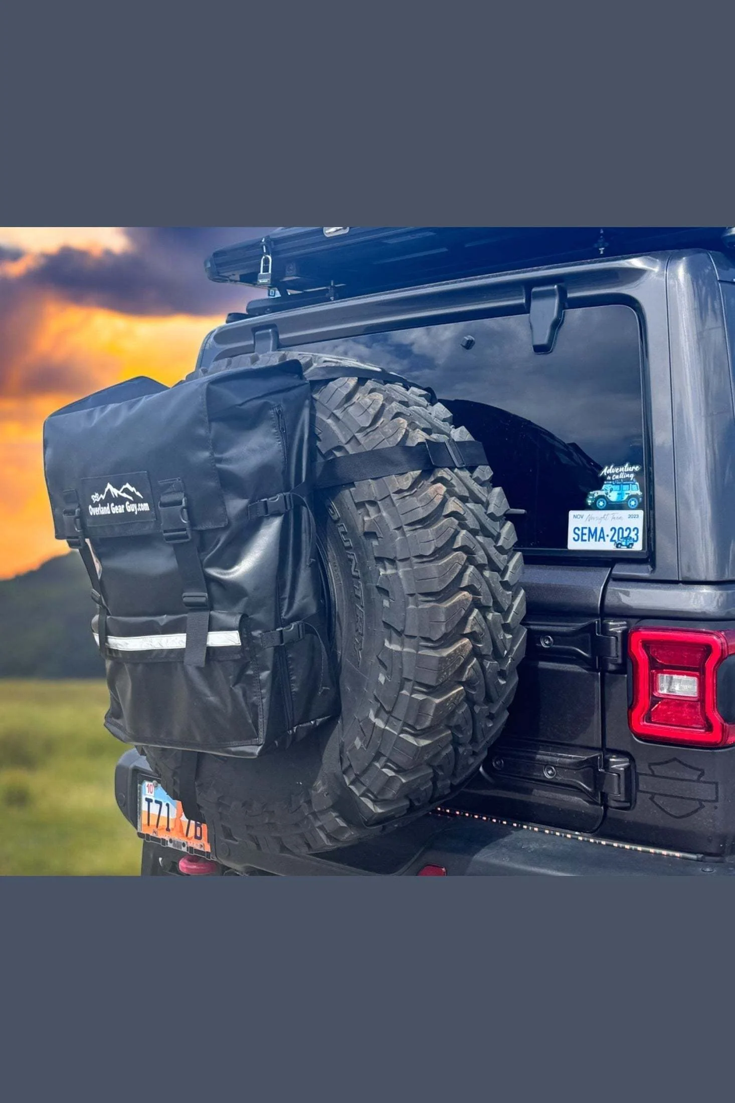 The Max Adventure Spare Tire Trash Bag