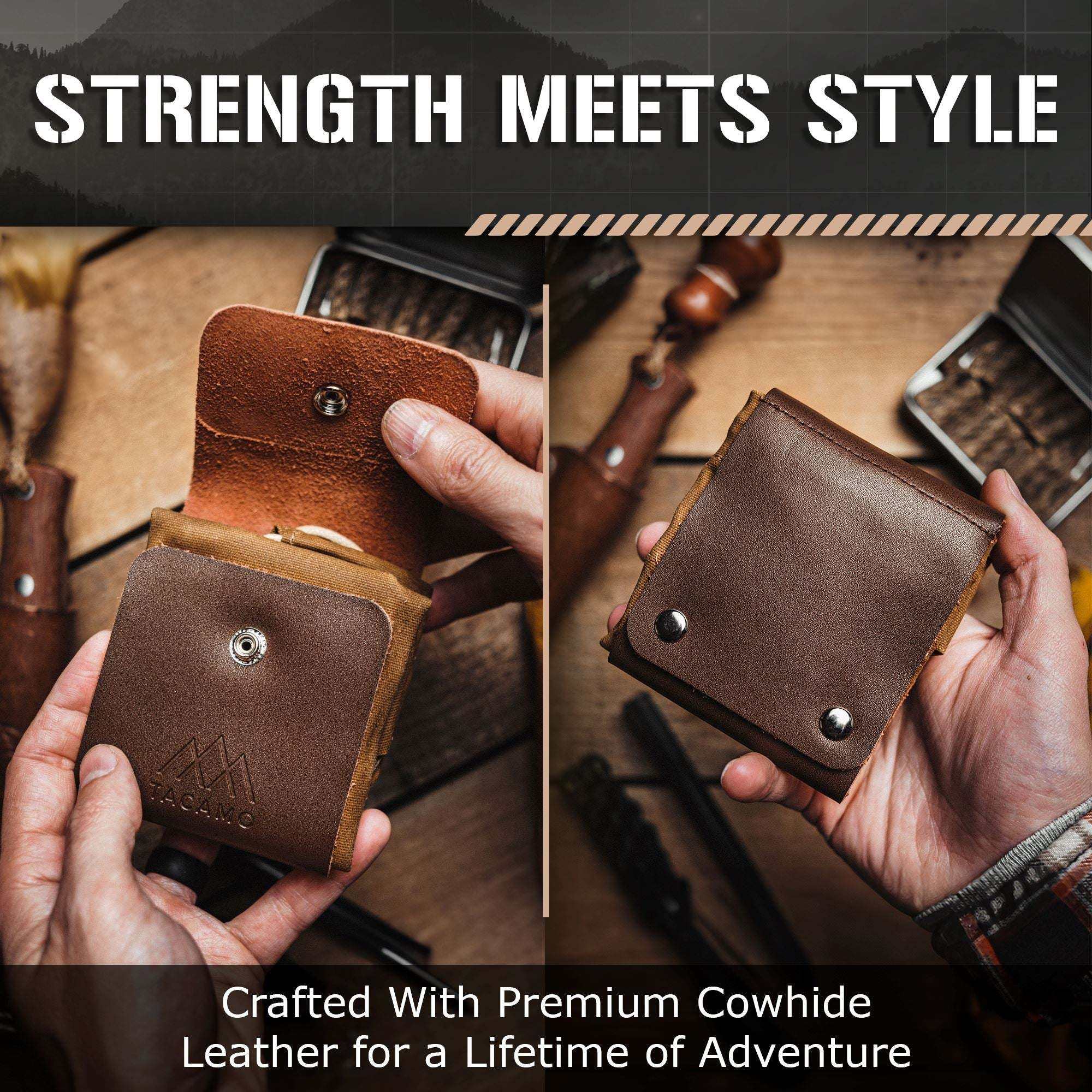 Canvas Foraging Pouch - Waxed, Rugged, Weather-Resistant, Hands-Free - Image 4