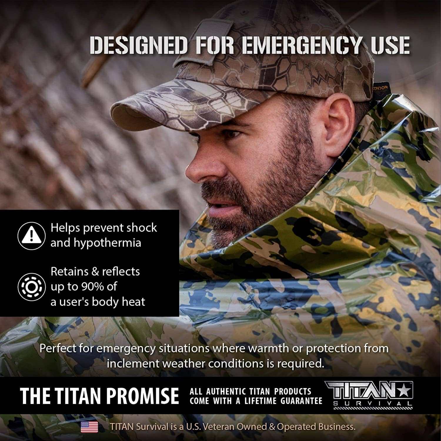 XL Emergency Survival Blankets, 5-Pack - Image 9
