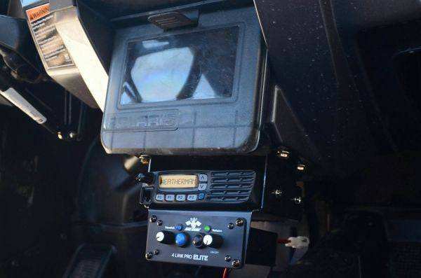 RZR Under Pull Open Box Icom Radio and Intercom Bracket - Image 3